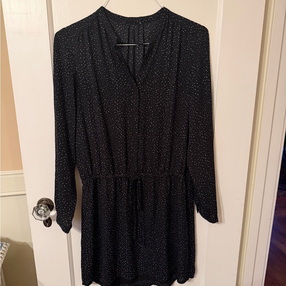 Black Polka Dot Dress